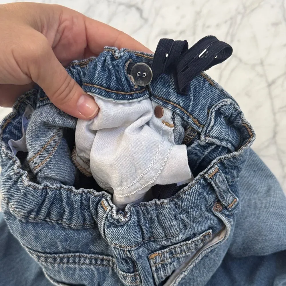 Zara Boys Sz 9 Straight Leg Blue Jeans